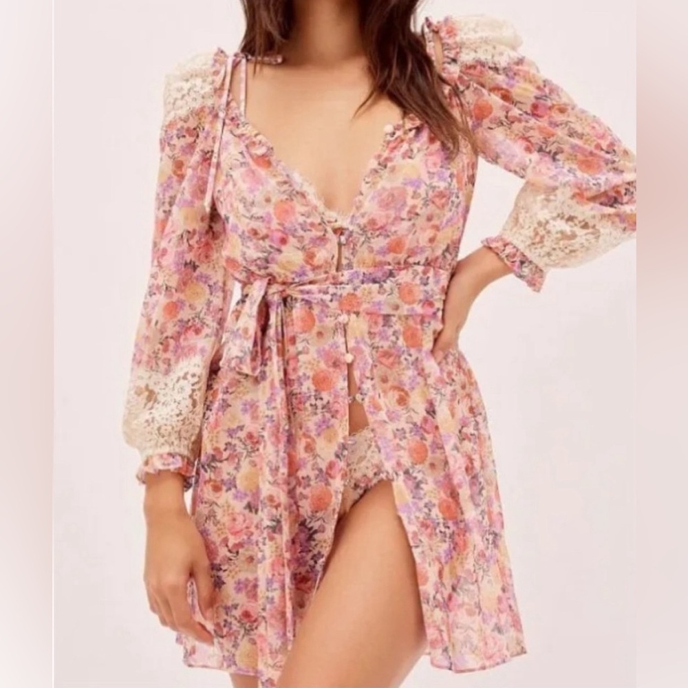 For Love and Lemons robe